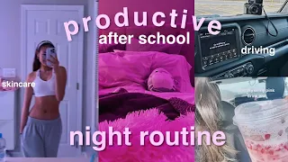 my after school night routine *junior year*