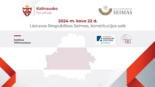 2024-03-22 Konstantino Kalinausko konferencija (lietuvių k.)