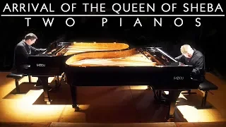 HANDEL - ARRIVAL OF THE QUEEN OF SHEBA (TWO PIANOS) GUITING MUSIC FESTIVAL - SCOTT BROTHERS DUO