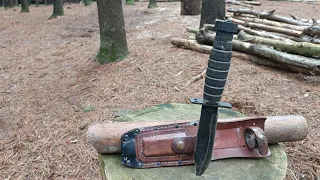 Camillis USAF Pilots Survival Knife - Can It Bushcraft?