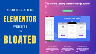 Your Elementor Website is Bloated - Use WordPress Gutenberg Editor