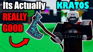Becoming KRATOS And Using The NEW LEVIATHAN AXE.. | Roblox Combat Warriors