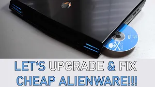 Alienware M15x Tested & Upgraded! Can we fix it's broken lights ?