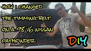 DIY - How I changed the timing belt on a 98 V6 Nissan Pathfinder