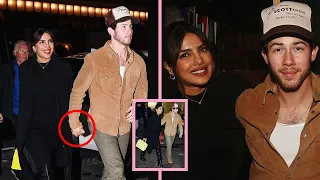 Nick Jonas and Priyanka Chopra Caught by Paps Holding Hands on a Date Night at the Polo Bar in NYC