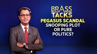 Pegasus Scandal: Snooping Plot Or Pure Politics? | Zakka Jacob | Brass Tacks | CNN News18