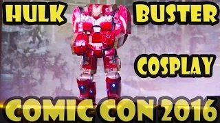 HUGE HulkBuster Cosplay at San Diego Comic Con Masquerade 2016