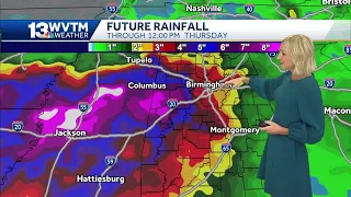 Wet and unsettled weather will continue the next few days