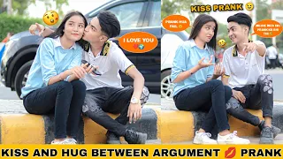 Kiss And Hug Between Argument 💋 Prank On Boyfriend ( Gone Wrong 😱 ) | Justin Romio