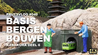 PRUTSVLOG#040 - Basis bergen bouwen - Met XPS en Mifoshape - Karakura deel 6