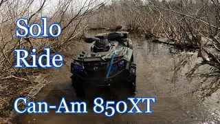 Can-Am Outlander 850XT went exploring 🤣🤣🤣