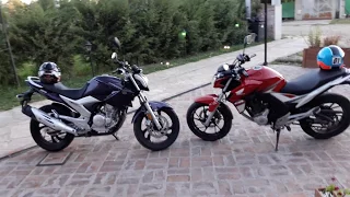 Yamaha ys 250 vs honda twister cb 250