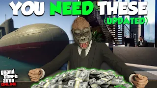 TOP 10 THINGS EVERY GTA ONLINE PLAYER NEEDS TO OWN! (2022)