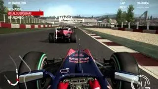 F1 2010 - Race at Circuit Catalunya : HD