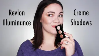 Trying CREAM EYESHADOW for the First Time! // Revlon Illuminance Crème Shadow // First Impression