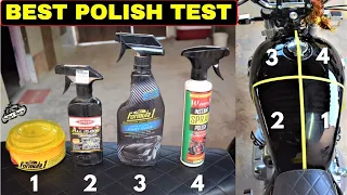 डेली यूज़ के लिए कोनसा पोलिश बेस्ट है || LIVE POLISH Test On Fuel Tank