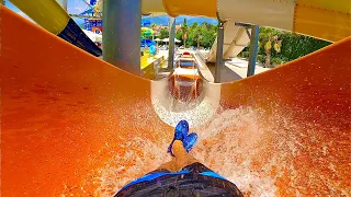 Fast Kamikaze Water Slide at Queen's Park Resort
