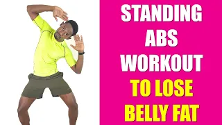 🔥LOSE BELLY FAT FAST🔥30 Min Standing Abs Workout No Jumping🔥No Equpment, At Home🔥