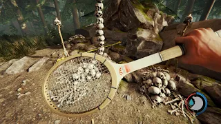 The Forest [PS4][EN] Tennis racket & Pedometer