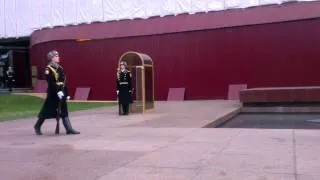 changing of the guard at the Eternal Flame. Moscow