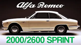 The Wonderful Alfa Romeo 2000 and 2600 Sprint