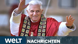 SORGE IM VATIKAN: Katholische Kirche ruft dazu auf für Papst Benedikt XVI. zu beten | WELT STREAM