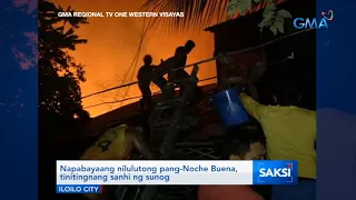 Saksi: Napabayaang nilulutong pang-Noche Buena, tinitingnang sanhi ng sunog