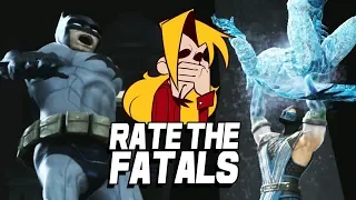 RATE THE FINISHERS...Heroic Brutalities: Mortal Kombat Vs. DC Universe