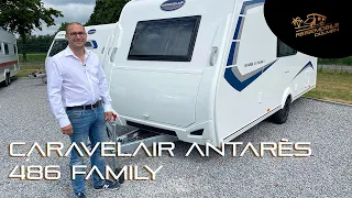 Caravelair Antares 486 Family*4 Schlafplätze*Raumwunder* Familienhotel*Familenwohnwagen*