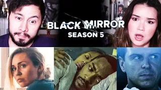 BLACK MIRROR | Netflix |  Season 5 | All Trailers | Reaction!