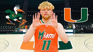 I Went On A D1 Basketball Visit At The University Of Miami!