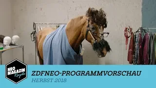 ZDFneo-Programmvorschau: Herbst 2018 | NEO MAGAZIN ROYALE mit Jan Böhmermann - ZDFneo