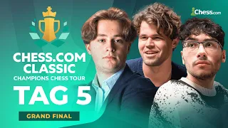 Finale im Chess.com Classic 2024 | Champions Chess Tour #2 | Carlsen vs Firouzja | Tag 5