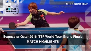 2016 World Tour Grand Finals Highlights: Zhu Yuling vs Hitomi Sato (R16)
