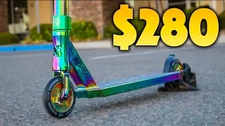 $280 CUSTOM OIL SLICK SCOOTER. LIGHTEST SCOOTER