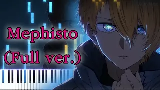 [Oshi no Ko ED] Mephisto/女王蜂 (Full ver.) Piano Arrangement