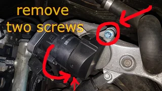 How to clean EGR valve W211 MB 220 cdi