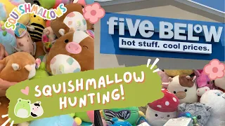 my first squishmallow hunting vlog | unexpected five below event??