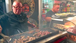 Bari's Enchanting Food Truck Experience: Meat!Smoke!! and Local Dialect!!! Antico Chiosco da u russ