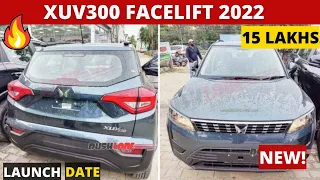 2022 Xuv300 Facelift India🔥| Launch, New Looks, New Features & Interiors💥| Auto authority