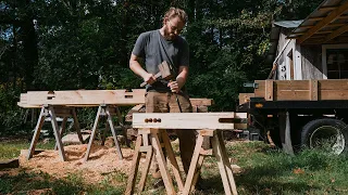 Making a Roubo-style woodworking workbench