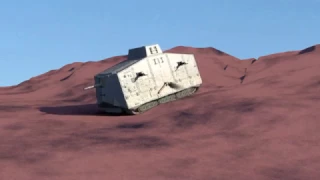 A7V Sturmpanzerwagen 3D animation