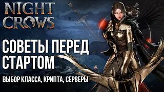 Советы перед стартом MMORPG Night Crows. Когда релиз? Какой класс выбрать? Сколько серверов?