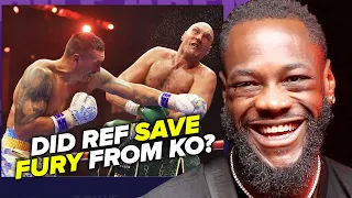 Deontay Wilder says FURY SAVED BY REF vs Usyk! Inactivity not ayahuasca why he lost vs Parker!