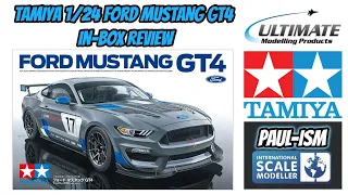 Tamiya 1/24 Mustang GT4 In Box Review