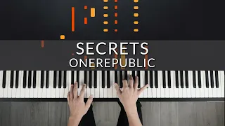 SECRETS - ONEREPUBLIC | Tutorial of my Piano Version