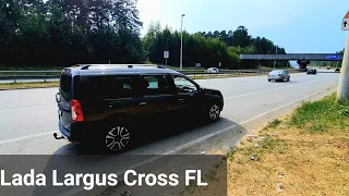 #7 LADA Largus Cross FL 《2022》| супер багажник | едем за техникой | мысли вслух