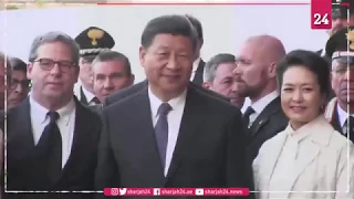 Chinese President Xi arrives in Palermo on visit