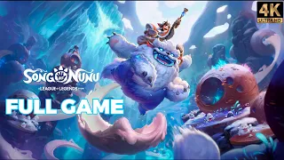 Song of Nunu A League of Legends Story Full Game Gameplay Walkthrough No Commentary 4K RTX 3060Ti