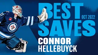 Connor Hellebuyck's BEST SAVES | October 2022